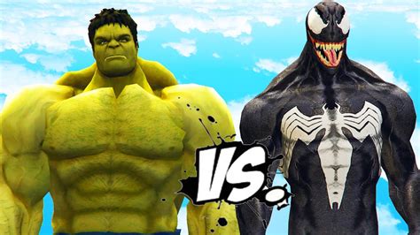 Hulk Vs Venom Epic Superheroes Battle Youtube