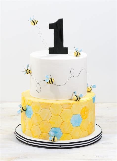 Busy Bees First Birthday Cake Whipped Bakeshop Philadelphia