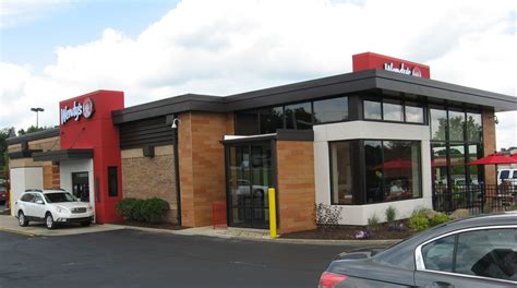 Exterior Modern Fast Food Restaurant Design
