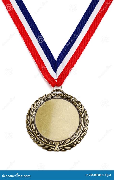 Złoty Medal Olimpijski Zdjęcie Stock Obraz Złożonej Z Olimpiady 25640808