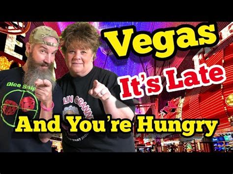 The Best Late Night Eats Fremont Street Las Vegas Youtube