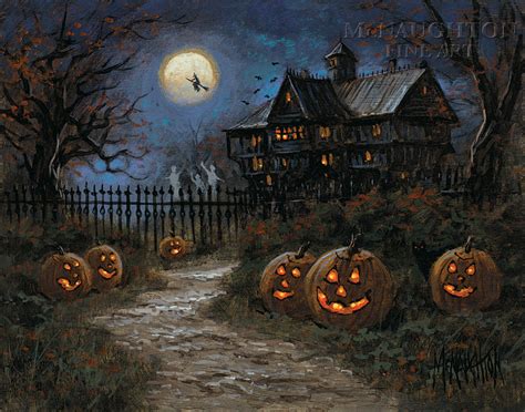 Repartee Spooky Halloween By Utah Artist John Mcnaughton