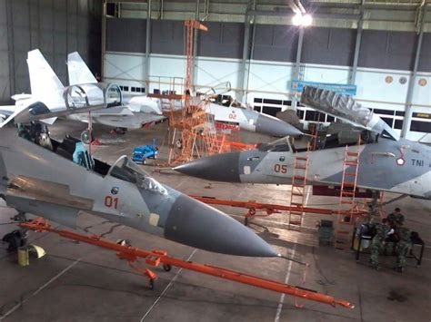 Pesawat Sukhoi Ts 2701 Dan Ts 2702 Tiba Kembali Dari Servis Di Rusia