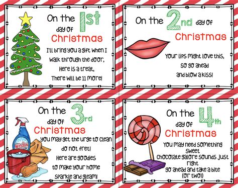 12 Days Of Christmas Free Cards — Keeping My Kiddo Busy