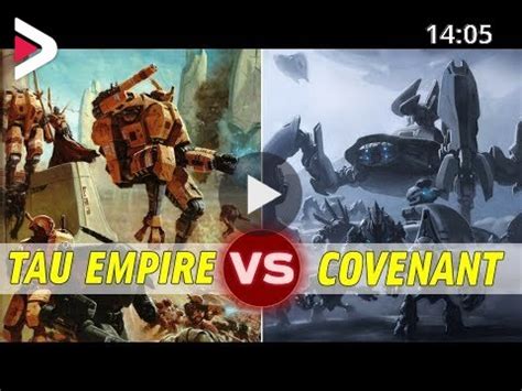 The Tau Empire WH k vs The Covenant Warhammer k vs Halo Galactic Versus دیدئو dideo