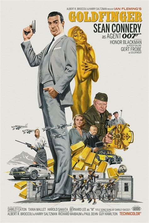 Reddit MoviePosterPorn Goldfinger 1964 640x960 By Paul Mann In