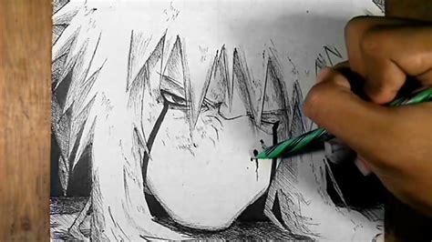 Drawing Jiraiya No Pencil Naruto Shippuden Youtube