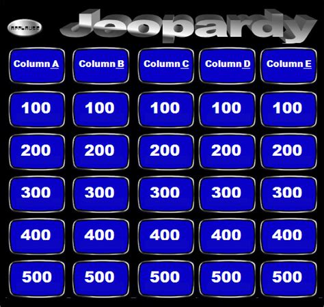 Free 9 Sample Jeopardy Powerpoint Templates In Ppt