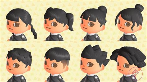 ✿ animal crossing new leaf ✿. Animal Crossing New Horizons : Coiffures, changer de coupe ...