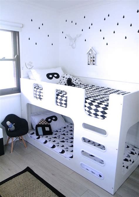 8 Monochrome Kids Rooms