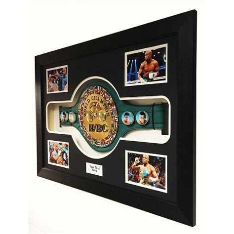 Frame For Boxing Championship Belt 3d Box Display Case For Any B