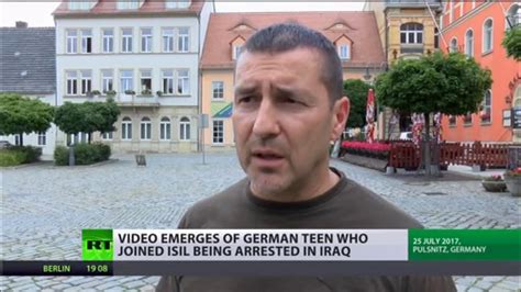 isis supporting german teenager linda wenzel arrested in mosul youtube