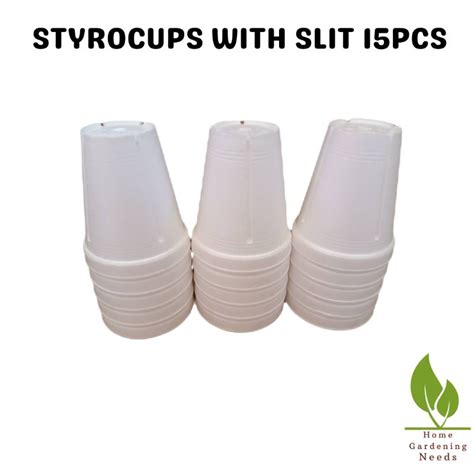 Sytro Cups With Slit For Hydroponics 15pcs Shopee Philippines
