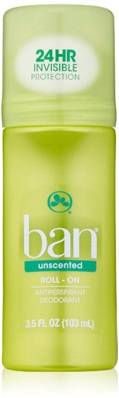 Ban Anti Perspirant Deodorant Original Roll On Unscented 150 Oz Pack