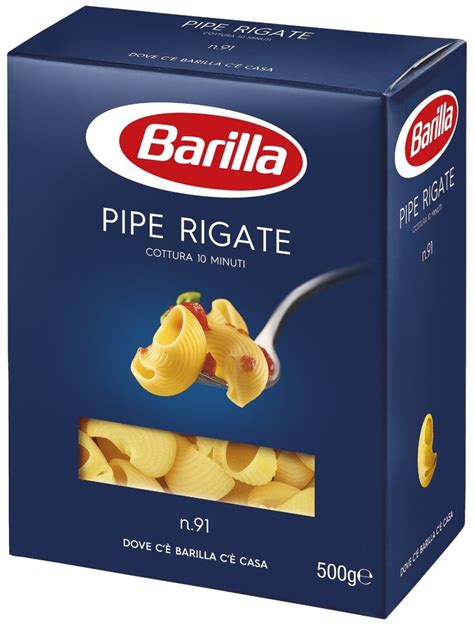 Barilla is an italian multinational food company. Barilla Pipe Rigate Mantı Makarna 500 gr - Marketpaketi