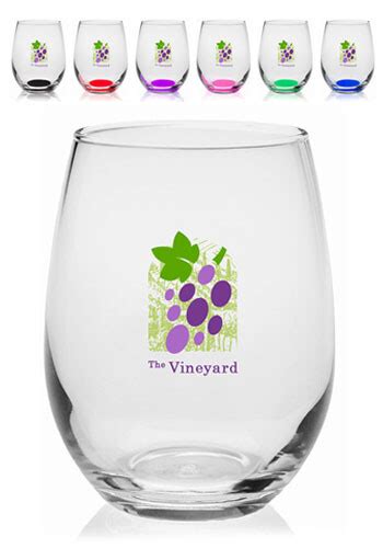Personalized Stemless Wine Glasses Engraved Or Printed Discountmugs