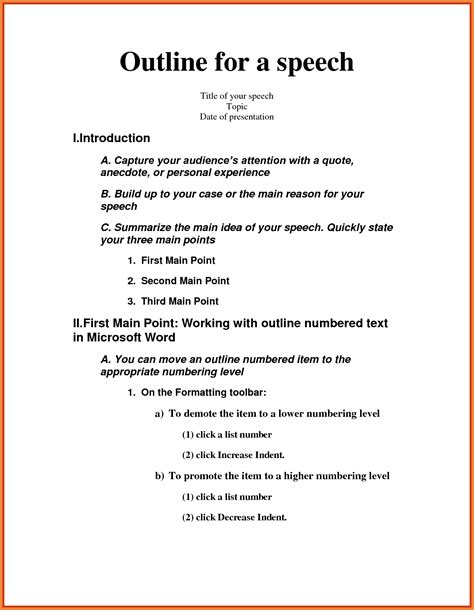 How To Write Speech Writing Examples