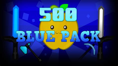 500 Blue 128x Pvp Pack Minecraft Texture Pack