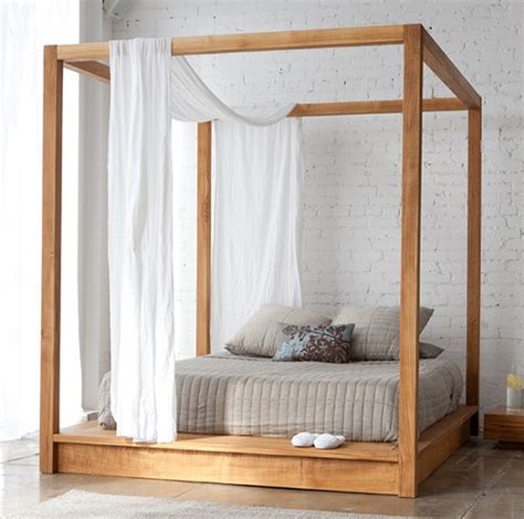 Canopy Bed Plans How To Build Diy Woodworking Blueprints Pdf Download