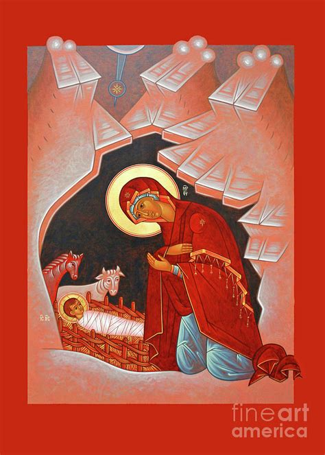 Red Nativity Scene Photograph By Munir Alawi Fine Art America