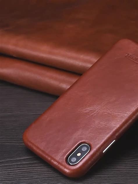 High Quality Luxury Handmade Shockproof Genuine Leather Mobile Phone