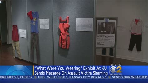what were you wearing art exhibit shines spotlight on sexual assault youtube
