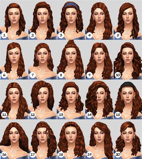 Maxis Match Cc World Sims 4 Curly Hair Sims 4 Sims
