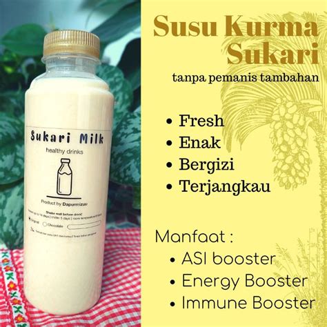 Jual Susu Kurma 250 Ml Area Bogor Shopee Indonesia