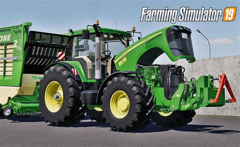 John Deere 8020 Series V10 Mod Farming Simulator 19 Mod