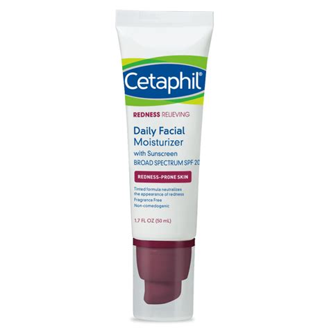 Cetaphil Redness Relieving Daily Facial Moisturizer Spf20 Redness