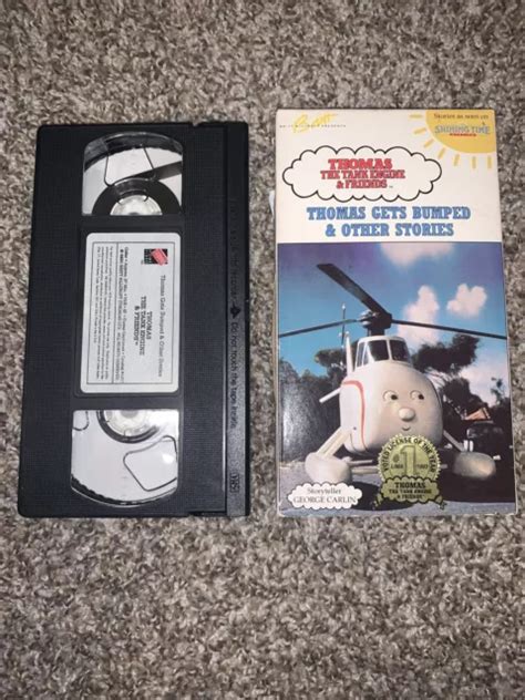 THOMAS THE TANK Engine Friends Gets Bumped VHS Video VCR Tape VTG