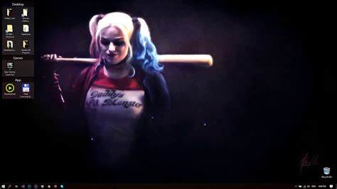 Desktophut Suicide Squad Harley Quinn Live Wallpaper
