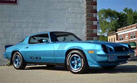 A Beauty In Blue 1979 Chevrolet Camaro Z28 Barn Finds