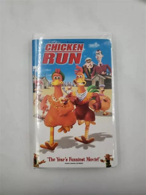 DREAMWORKS CHICKEN RUN VHS Movie In Clamshell Case PicClick