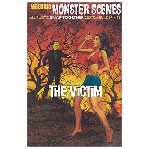 Monster Scenes The Victim Model Kit Moebius Models
