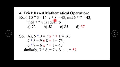 Mathematical operations - YouTube