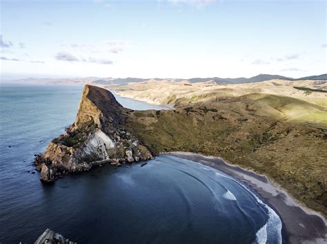 Coastal Wairarapa New Zealand Castlepoint Putangirua Pinnacles