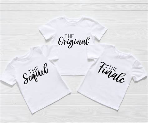 Sibling T Shirts Svg Png The Original Svg The Sequel Shirt Etsy