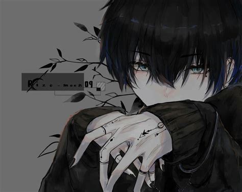 Pin By Kzukyzz On → βØŶ Gothic Anime Anime Drawings Boy Cute