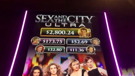 Sex And The City Ultra Progressive Slot Machine Bonus Game Feature