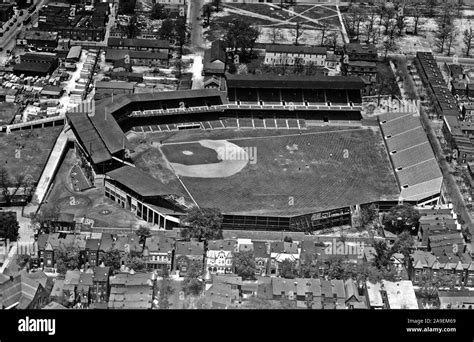 Aerial Photograph Of Griffith Stadium In Washington Dc 1925 Stock