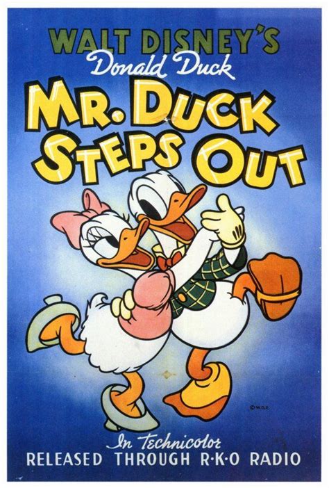 Mr Duck Steps Out 1940 Donald Disney Disney Cartoons Disney Movie