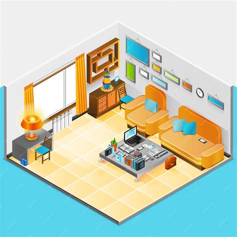 Free Vector Home Interior Design