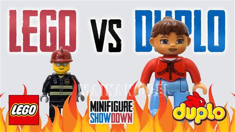 Lego Vs Duplo Minifigure Showdown Ep13 Youtube