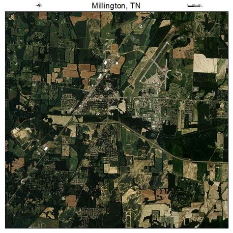 Aerial Photography Map Of Millington Tn Tennessee
