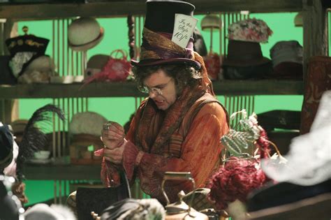 Once Upon A Time Season 1 Green Screen Work Sebastian Stan Once Upon A Time Mad Hatter