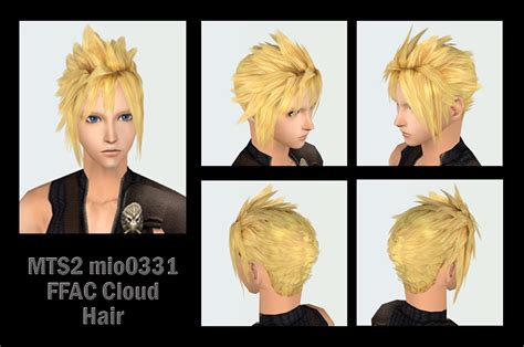 Sims 4 Cloud Strife Hair Chooseboss