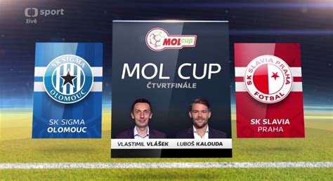 Sportovní komentátoři čapek a rejman z kola, tedy z čt sport ven. Sestřih a ohlasy čtvrtfinále poháru Sigma Olomouc - Slavia ...