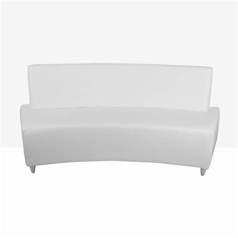 Curved Bench With Back Concept Furniture Hire