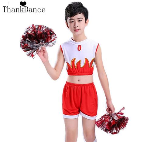 Boy Cheerleader Uniforms For Boys Cheer Team Suits Cheerleading